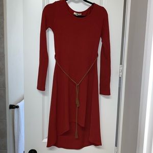 Like New Sweater High Low Dress. S.